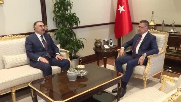 Azərbayan səfiri Türkiyənin vitse-prezidenti ilə görüşdü - FOTO