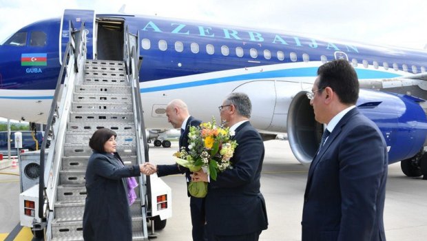 Sahibə Qafarova İsveçrədə rəsmi səfərdədir - Ölkə rəsmiləri ilə görüşəcək