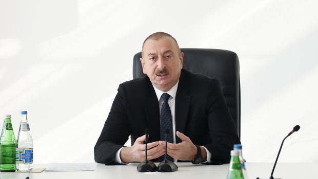 Prezident Şuşada bayrağımızın qaldırılmasından danışdı: 