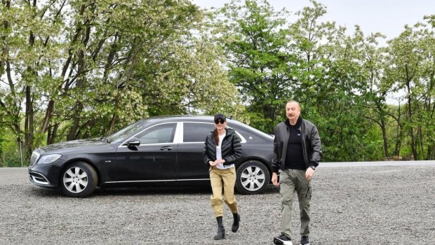 Prezidentlə birinci xanım Füzuliyə səfər ediblər - YENİLƏNİB - FOTO/VİDEO