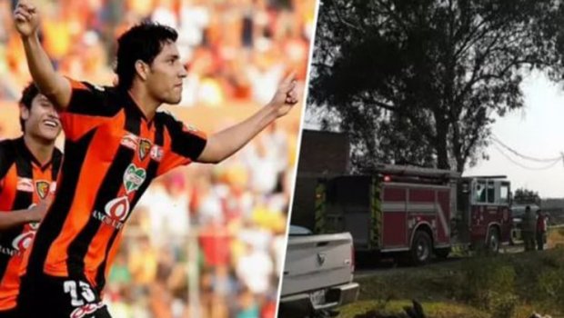 Futbolçunun maşınında yanmış cəsədi tapıldı - FOTO