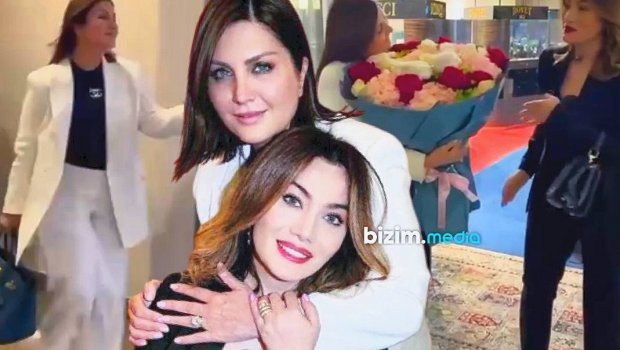 Ruhi hava limanında Sibel Canı belə qarşıladı... - VİDEO