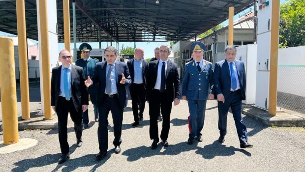 Azərbaycan və Gürcüstan gömrükçüləri görüşdülər - FOTO