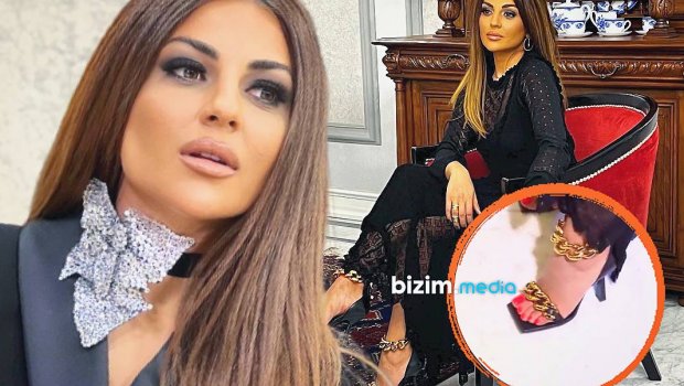 ​​​​​​​Gülay toya 2577 manatlıq ayaqqabı ilə gəldi - VİDEO  