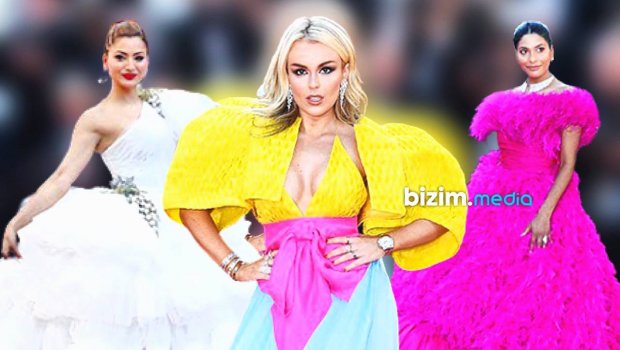 Kann Festivalında ulduzların dəbli və qalmaqallı obrazları - FOTO