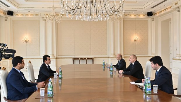 İlham Əliyev ICESCO-nun Baş direktorunu qəbul etdi - VİDEO