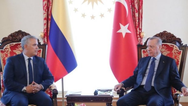Ərdoğan Kolumbiya lideri ilə MÜZAKİRƏLƏR APARDI