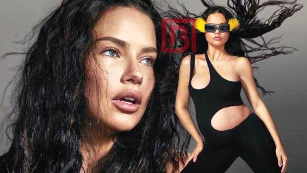 Hamilə Adriana Lima məşhur nəşrin ÜZ QABIĞINDA - FOTO