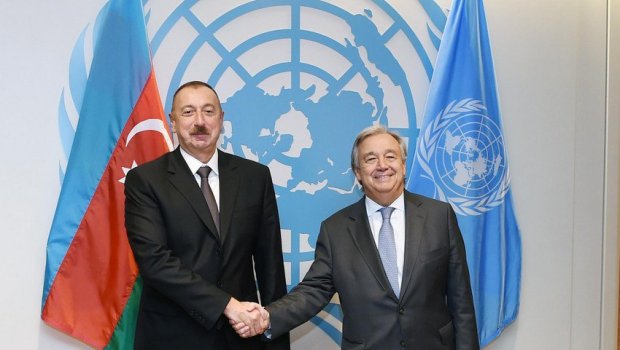 BMT-nin Baş katibi İlham Əliyevə TƏBRİK MƏKTUBU YAZDI