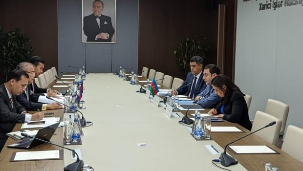 Azərbaycan-Kamboca XİN-ləri arasında SİYASİ MƏSLƏHƏTLƏŞMƏLƏR