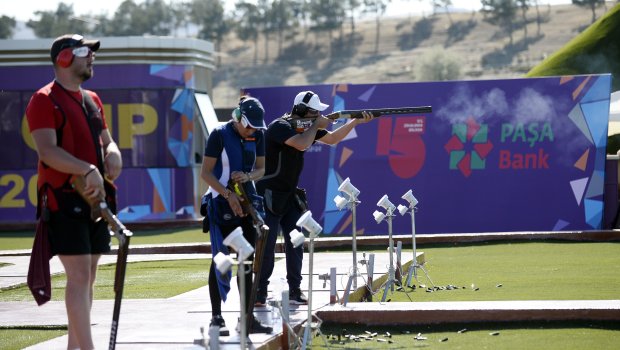 Danimarkalı atıcı: “Elə yerlər var ki, orda 50 metr məsafəyə atışlar zamanı çətinlik çəkirsən” - FOTO