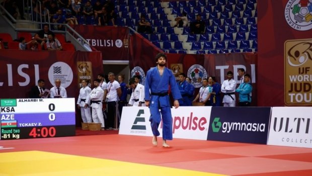 Azərbaycan cüdoçusu “Böyük dəbilqə” turnirində bürünc medal qazandı