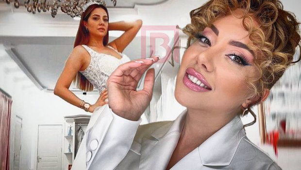Ayan gəlinlik fotoları ilə GÜNDƏM OLDU