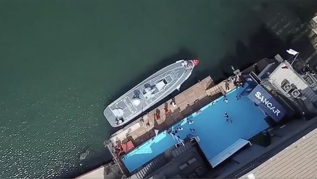 Türkiyənin daha bir UĞURU: Pilotsuz hərbi kater suya buraxıldı - VİDEO