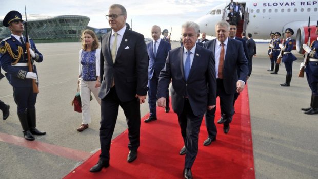Slovakiya parlamentinin sədri Azərbaycana gəldi