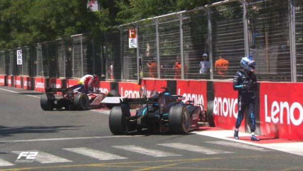 Bakıda “Formula 2”də İsrail və Türkiyə pilotları arasında mübahisə yarandı - VİDEO