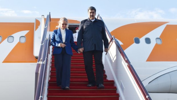 Nikolas Maduro Azərbaycana işgüzar səfərə gəldi - FOTO