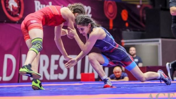 Qadın güləşçimiz Avropa çempionu oldu