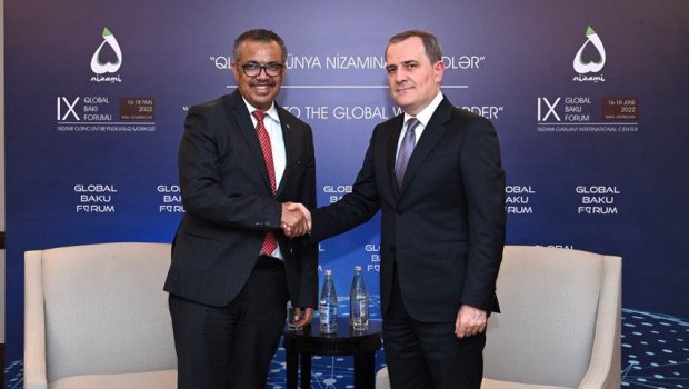 Ceyhun Bayramov ÜST-ün baş direktoru ilə görüşdü