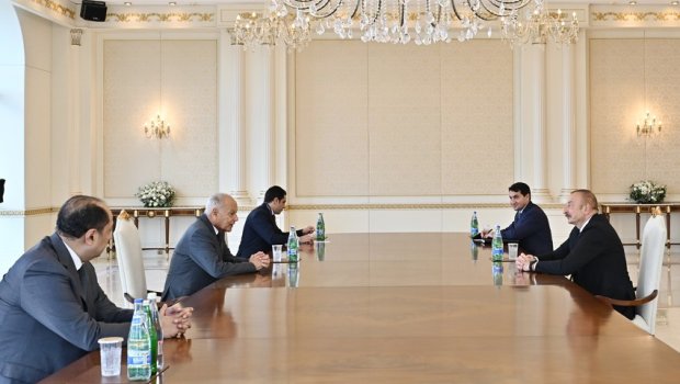 İlham Əliyev Ərəb Liqasının Baş katibini qəbul edib - YENİLƏNİB/FOTO