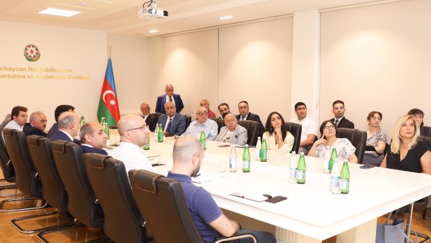 İşğaldan Azad Edilmiş Ərazilərin Ümumi Planı müzakirə edildi - FOTO