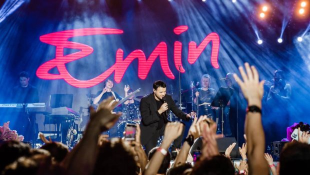 Emin Ağalarov Bakıda solo konsert verdi - FOTO/VİDEO