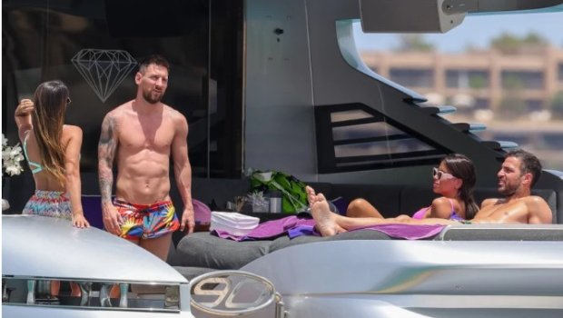 İbizada kef çəkən Messinin yaxta sərgüzəştləri – FOTO 