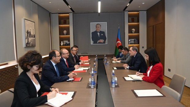 Ceyhun Bayramov Türkiyə Maarif Fondunun sədri ilə görüşdü - FOTO