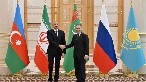 İlham Əliyev Qurbanqulu Berdiməhəmmədov ilə görüşdü - FOTO/VİDEO - YENİLƏNİB