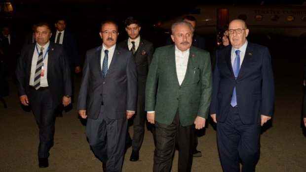 Türkiyə parlamentinin spikeri Azərbaycana gəldi