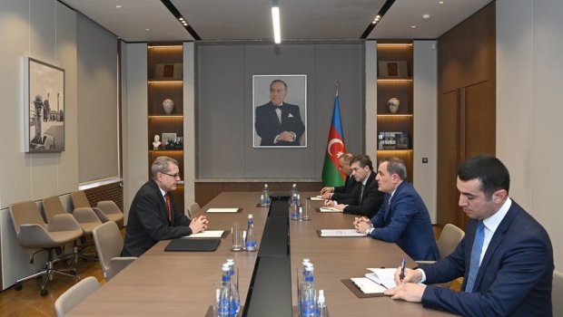 Ceyhun Bayramov Avstriyanın yeni səfiri ilə görüşüb