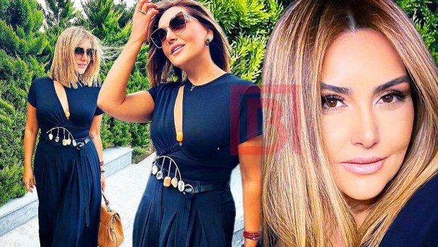 Zülfiyyə sinə dekoltesini bu yolla gizlətdi – FOTO