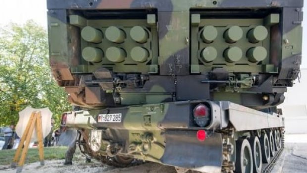 Almaniyanın MARS II raket sistemləri Ukraynaya gəldi - FOTO