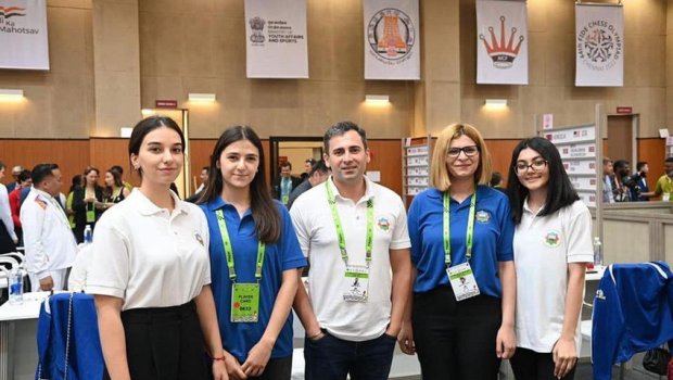 Şahmat Olimpiadası: Azərbaycanın qadın millisi Ukrayna ilə sülh bağladı