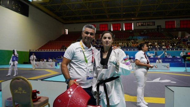 Azərbaycan komandası Konyada daha bir medal qazandı
