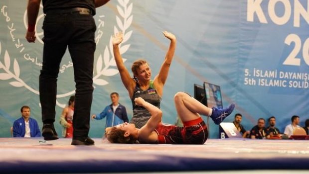 Güləşçilərimiz iki medal qazandı - V İslam Həmrəyliyi Oyunları