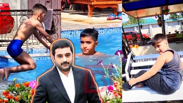 İzzətin oğulları ilə Qəbələdəki TƏTİL KEFİ - FOTO/VİDEO