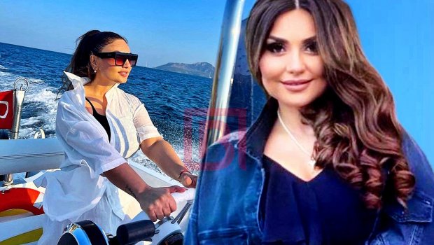 Şəbnəm Bodrumda motorlu qayıq sürdü – FOTO/VİDEO  