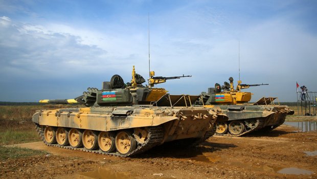 Tankçılarımız beynəlxalq müsabiqənin yarımfinalında - FOTO 
