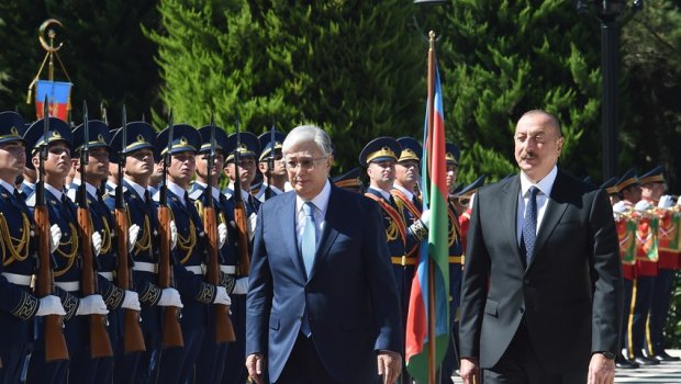 Tokayev: “Prezident kimi Azərbaycana ilk dəfə səfərə gəlməyimə şadam”