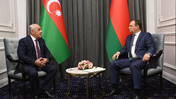 Əli Əsədov belaruslu həmkarı ilə MÜZAKİRƏLƏR APARDI