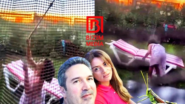 Çəyirtkə Kamilə ilə ərinə qorxu dolu anlar yaşatdı, köməyə qızı gəldi - VİDEO