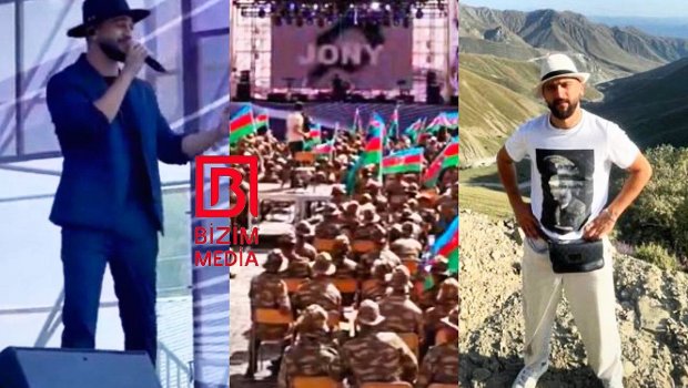 Kəlbəcərdə çıxış edən “Jony” kövrəldi: “Millətimlə fəxr edirəm” - VİDEO