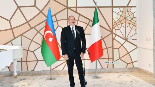 “İtaliya ilə çox güclü siyasi-iqtisadi əlaqələrimiz var” - Prezident