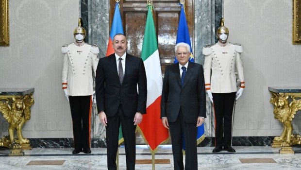 İlham Əliyev italiyalı həmkarına qonaqpərvərliyə görə TƏŞƏKKÜR ETDİ