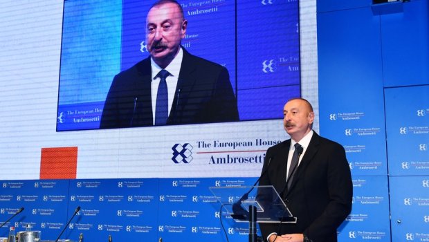 Prezidentin İtaliyadan verdiyi MÜHÜM MESAJLAR  