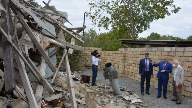 Yaponlar Tərtərdə erməni vəhşiliyinin şahidi oldu - FOTO