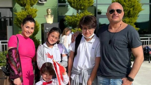 Miri Yusif övladlarını Türkiyədə dərsə belə yola saldı - FOTO  