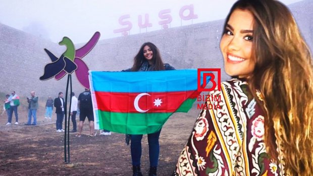 Van Dammın pianoçu gəlini Şuşada - FOTO  