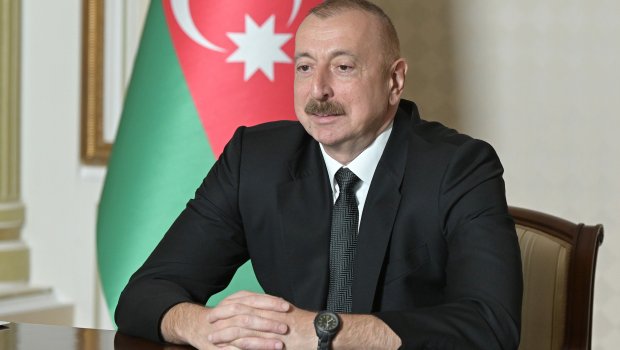 İlham Əliyev “Qarabağ”ı belə TƏBRİK ETDİ - FOTO